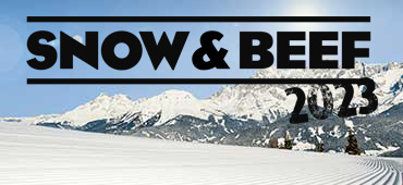 Snow & Beef - Logo & Speisekarte
